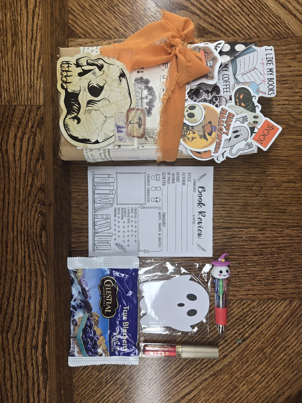 Blind Date With a Book Halloween Mystery Gif
